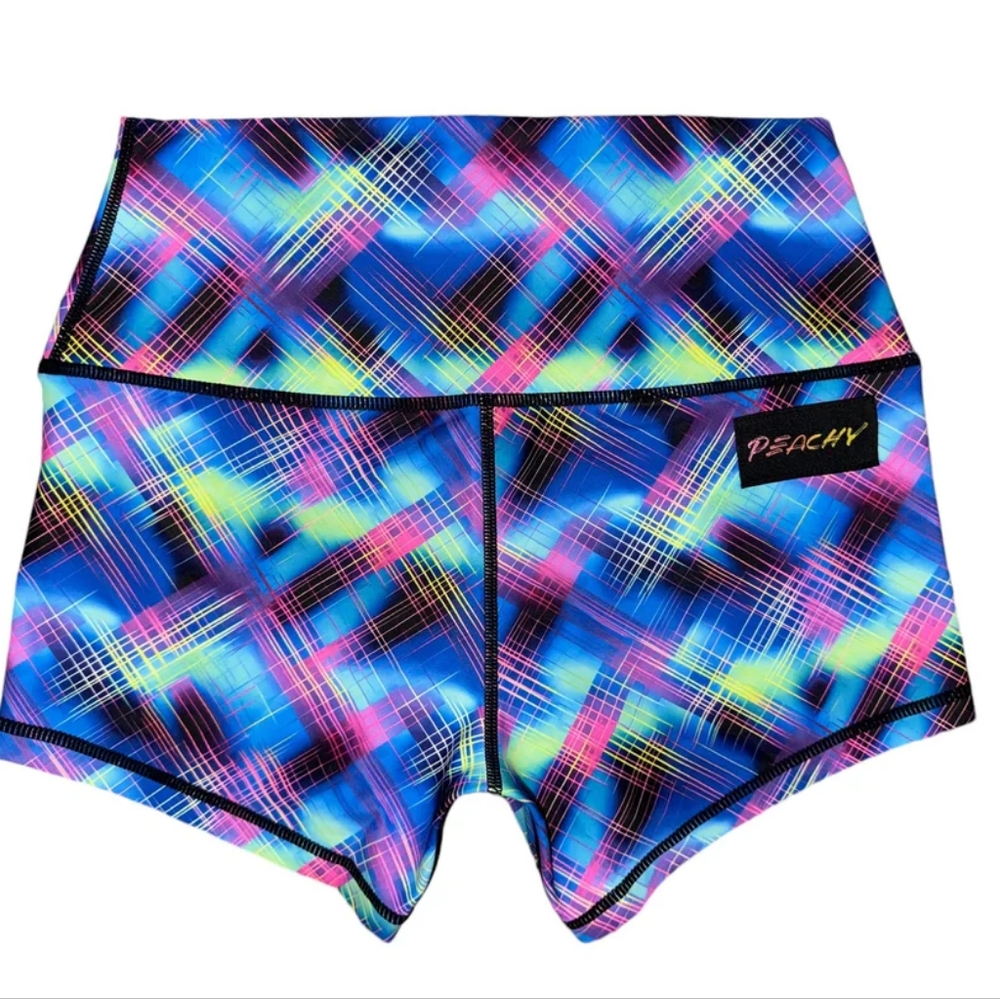 **NWT** Peachy Athletic Shorts | Size M | Polar Prism
